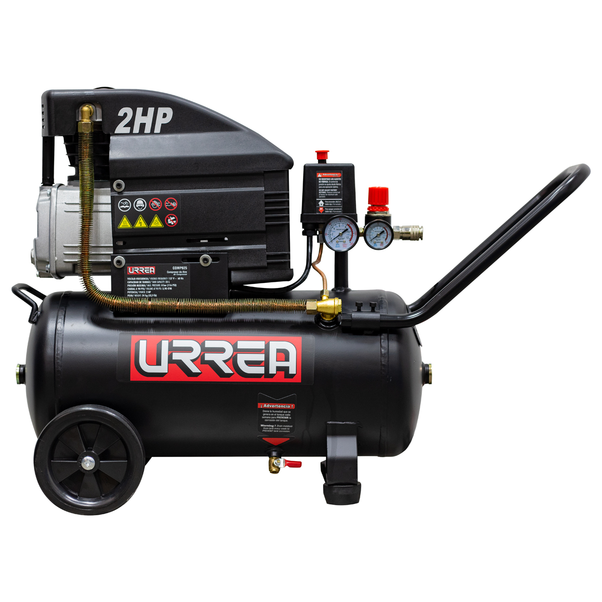 Compresor 2HP 25L Urrea