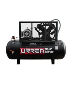 Compresor de aire industri 500lt 10HP 220/440V 3 fases Urrea