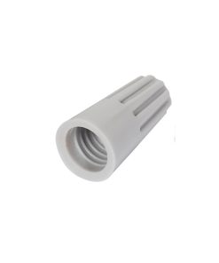 Capuchón para cable calibre 22 - 18, color gris