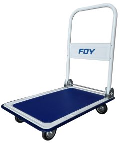 Carro plataforma con maneral r etráctil 91 cm x 61 cm, 5 in, 30 0 kg