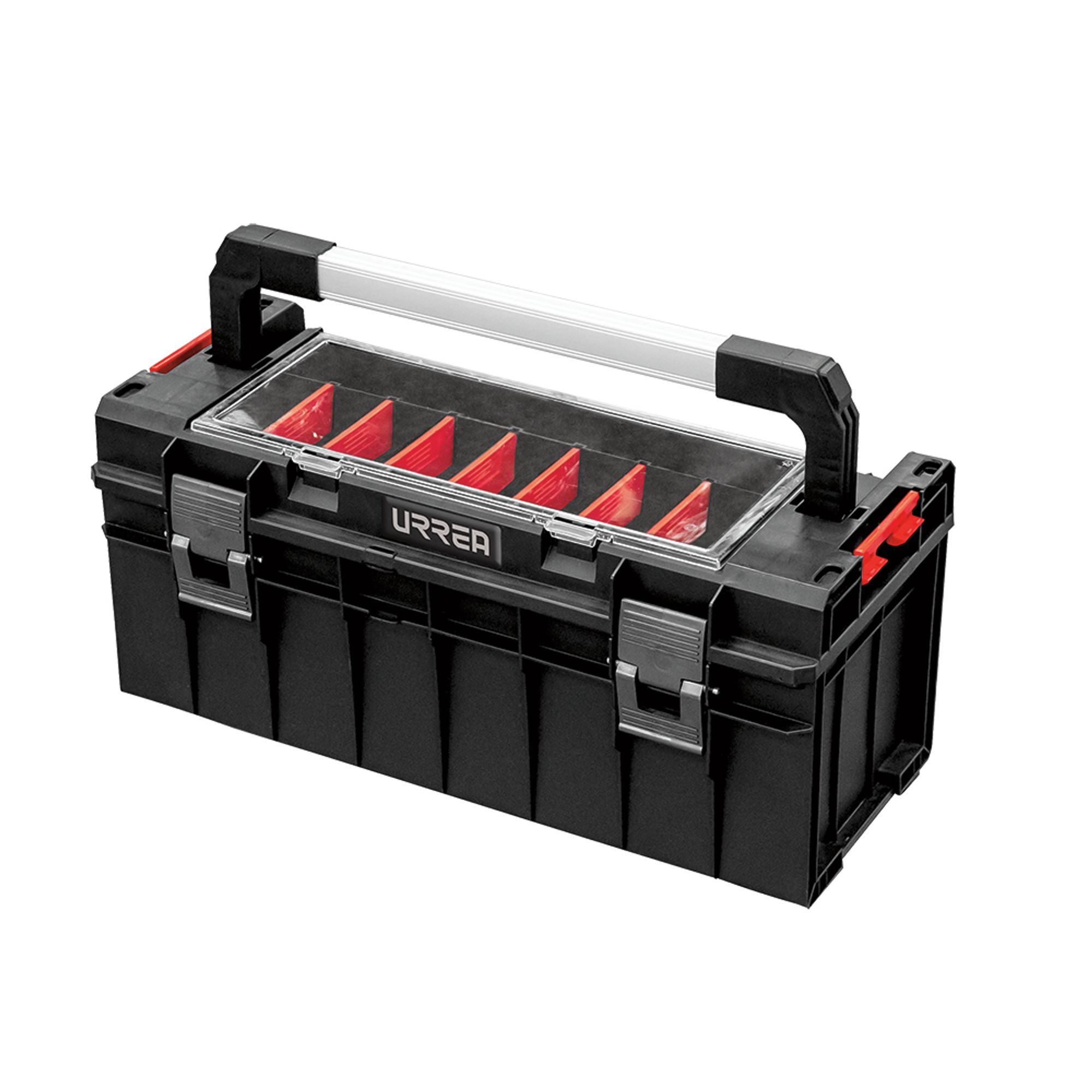 Urrea Caja plástica modular con compartimientos organizadores de 21 in