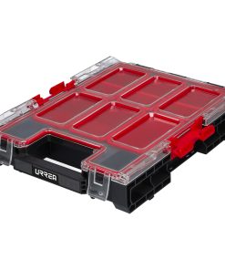 Urrea Caja plástica organizadora modular de 10 in con contenedores