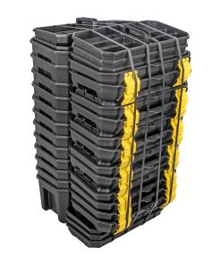 Juego de cajas portaherramient as plásticas, 15 piezas