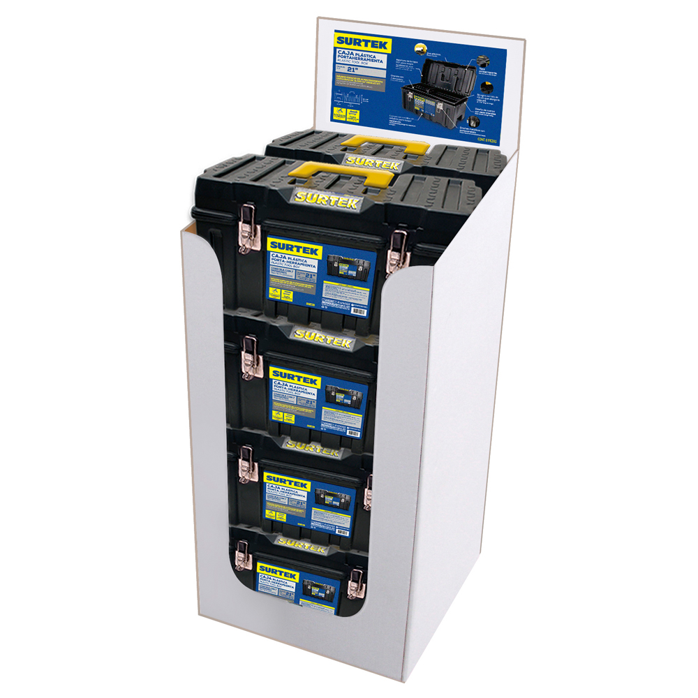 Despachador 8 cajas plásticas Surtek