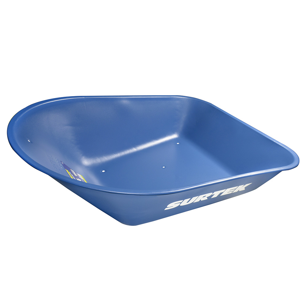 Concha carretilla 4 pies cúbicos azul marino Surtek