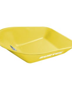 Concha carretilla  4.5 pies cúbicos amarilla Surtek