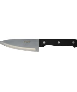 Cuchillo de acero inoxidable p ara chef con mango de plástico de 5 in