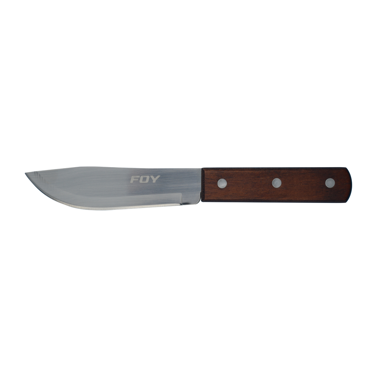 Cuchillo cebollero de acero in oxidable con mango de madera d e 8 in