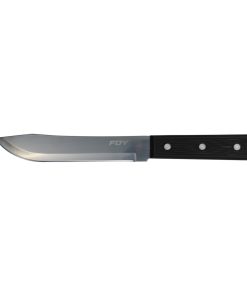 Cuchillo cebollero de acero in oxidable con mango de plástico de 8 in