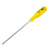 Destornillador amarillo barra redonda cabinet 1/8x3 in Surtek