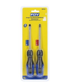 Juego 2 Destornillador bimaterial Trompo Foy