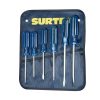 Juego de 6 destornilladores azules combinado Surtek
