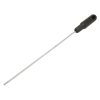 Destornillador negro barra redonda punta cabinet 3/16x3 in Foy