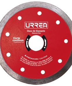 Disco de diamante uso industrial corte continuo 7 in Urrea