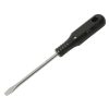 Destornillador negro barra redonda punta plana 3/16 x 4 in Foy