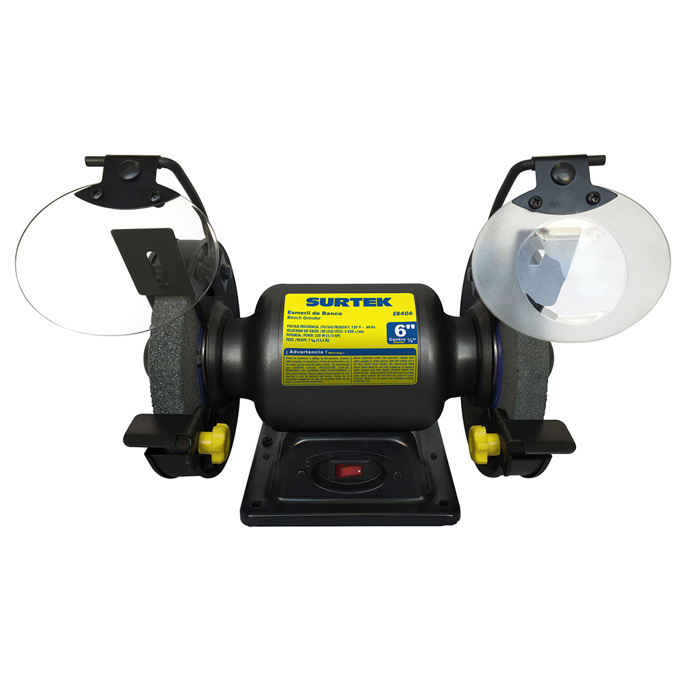 Esmeril banco 6 in 250W Surtek