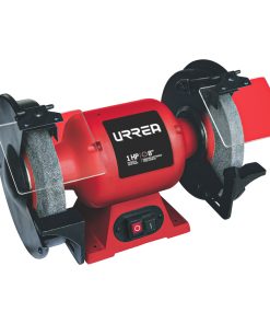 Esmeril de banco 8 in 1HP 750W 127V 1 fase uso pesado Urrea