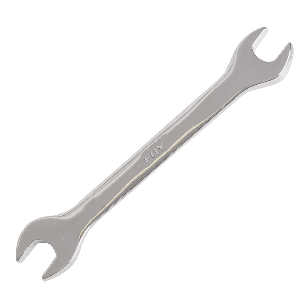Llave española pulido espejo 12 x 13mm Foy