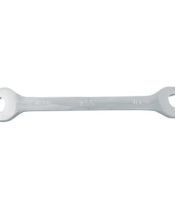 Llave española pulido espejo 1/2 x 9/16 in Foy