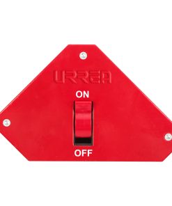 Urrea Esquina magnética para soldar con switch 3-3/8 in, 30lb