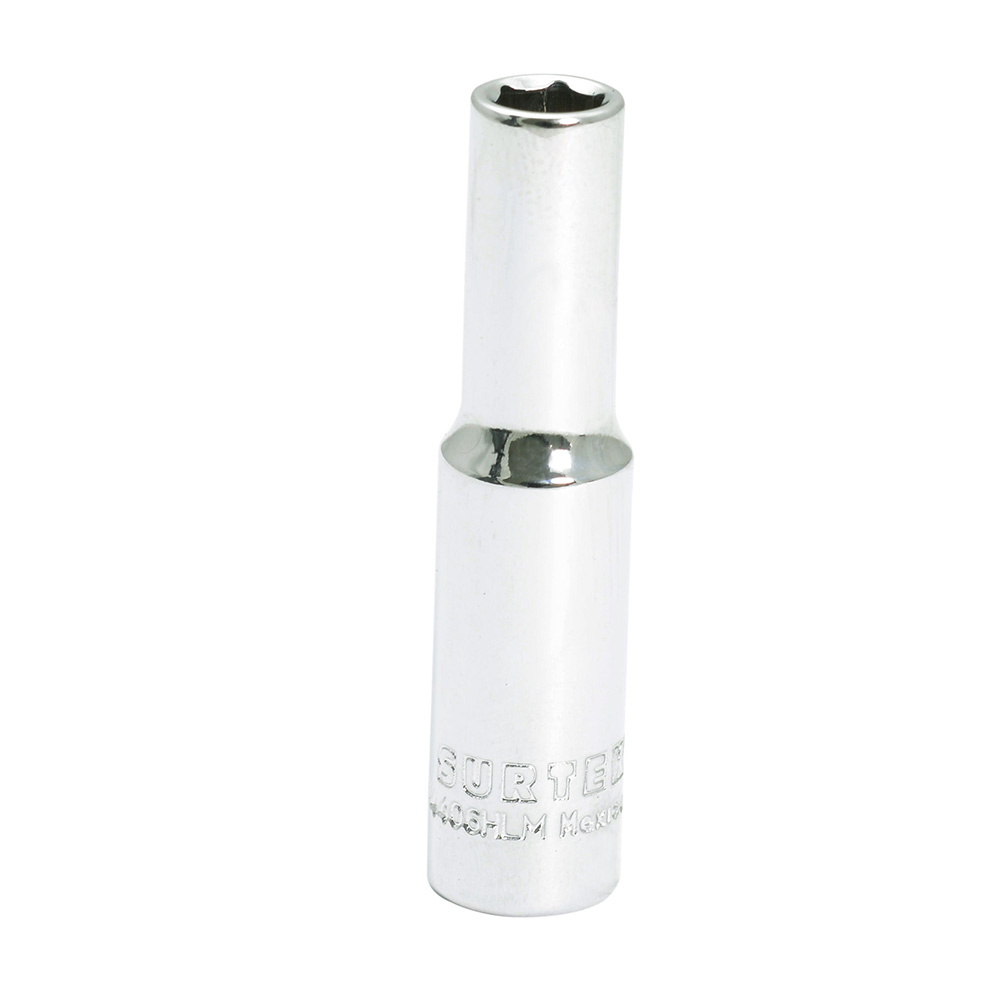 Dado 1/4 in largo 6 puntas 6 mm Surtek