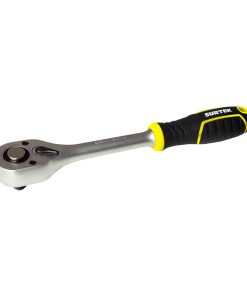 Matraca reversible con mango b imaterial, quick release, para dado cuadro de 1/4 in