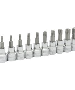Juego de 10 dados punta hexagonal métricos 1/4 in Surtek