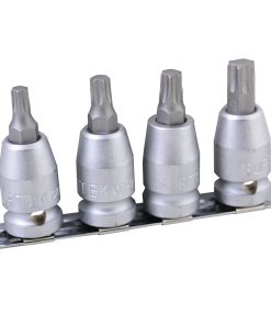 Surtek Juego de 4 dados punta Torx® 1/2 in