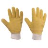 Guantes de algodón con recubri miento de látex G