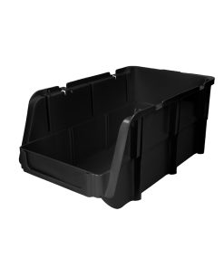 Surtek Gaveta plástica negra 7.5x4x3