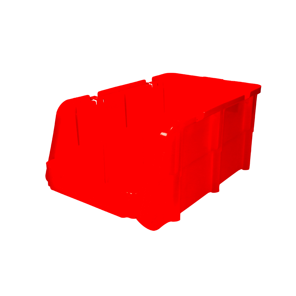 Surtek Gaveta plástica roja 7.5x4x3 in