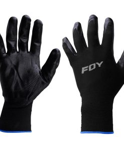 Guantes de nailon con recubrim iento de nitrilo M
