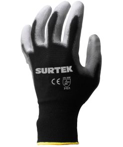 Guantes de nailon con recubrim iento de poliuretano CH