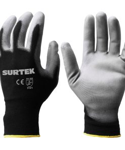 Guantes de nailon con recubrim iento de poliuretano M