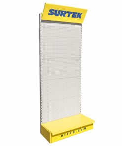 Góndola perimetral panel metál ico 220 cm x 93 x 47 cm