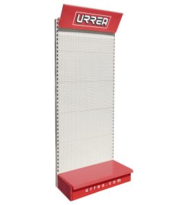 Góndola perimetral panel metál ico 220 cm x 93 x 47 cm