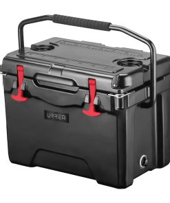 Hielera negra portatil 20lt 55 cm x 40 cm x 34.5 cm