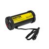 Inversor de corriente 150 W potencia, voltaje entrada DC 12 V y voltaje salida AC 120 V, 60 Hz Surtek