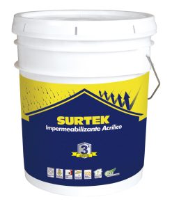 Impermeabilizante color terracota 19l 3 años Surtek