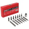 Juego de puntas Torx hexágono 3/8 in adpatador 1/2 in Urrea