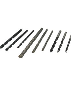 Juego combinado de brocas para metal, concreto y madera, 9 p iezas