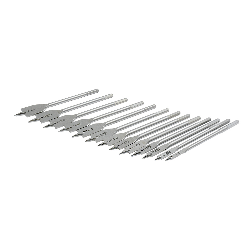 Surtek Juego de 13 brocas para madera tipo manita