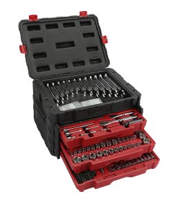 Jgo dados y accesorios comb 450 pzas estuche plástico Urrea.