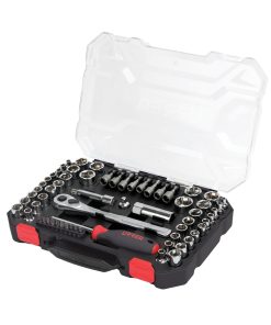 Juego dados y accesorios combinados 63pz Caja display Urrea