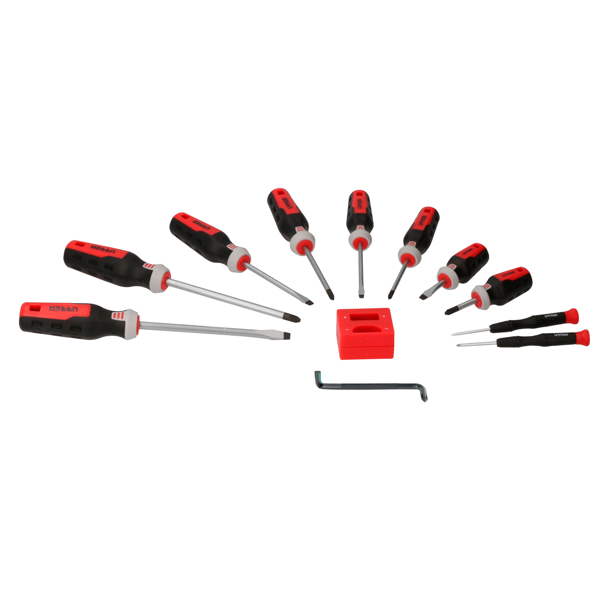 Urrea Juego de destornilladores trimaterial 12pz