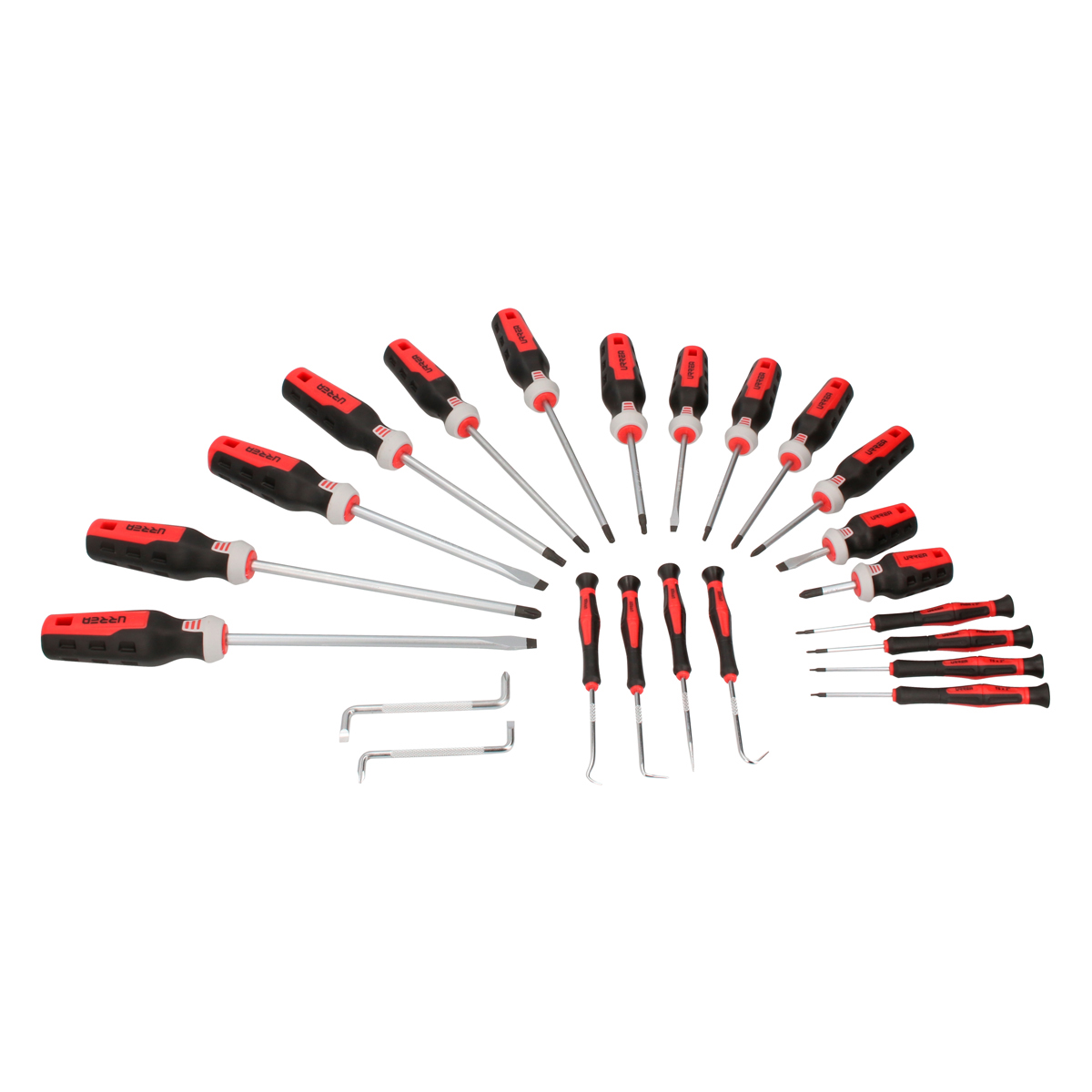 Urrea Juego de destornilladores trimaterial 25pz
