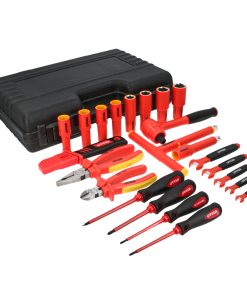 Juego combinado de herramienta s para electricista de 1000V e n pulgadas, 23 piezas