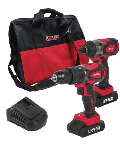 Juego de rotomartillo y atorni llador de impacto a batería Li -ion 20 V, 2 piezas en mochila