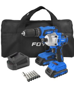 Juego de rotomartillo y atorni llador de impacto a batería Li -ion 20 V, 2 piezas en mochila