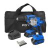 Juego de rotomartillo y pistol a de impacto a batería Li-ion 20 V, 2 piezas en mochila